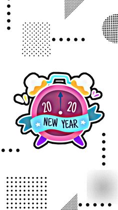 the new year is coming up and it's time to be happy with this design