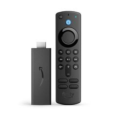 an image of a remote control for the amazon fire tv box with nunchuck