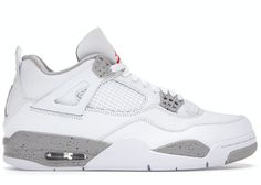 Check out the Jordan 4 Retro White Oreo (2021) available on StockX Air Jordan 4 White Oreo, Jordan 4 White Oreo, Jordan 4 White, Jordan Retro 4, Dr Shoes, Jordan 4s, Popular Sneakers, Jordan 4 Retro, Air Jordan 4