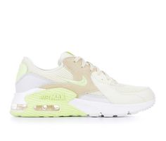 Women's Nike Air Max Excee Sneakers Nike 95, Air Max Excee, Nike Air Max Excee, Fabric Shoes, Shoe Carnival, Dog Walking, Synthetic Leather, Sneakers Fashion, Me Too Shoes