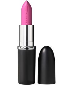 What It Is:A sleek satin lipstick with full-coverage&#x2C; pigment-rich colour in a comfortable formula that hydrates lips for eight hours.What It Does:MAC's signature Satin Lipstick has been maxed out to give lips MORE with a Sleek Satin finish and good-for-lips formula that looks richer&#x2C; feels creamier&#x2C; glides smoother and hydrates lips for eight whole hours. Get more colour with full-coverage&#x2C; pigment-ri Mac French Silk Lipstick, Mac Lipstick Satin, Mac Saint Germain Lipstick, Myth Mac Lipstick, Mac Sellout Lipstick, Satin Lipstick, How To Look Rich, Lip Hydration, Mac Lipstick