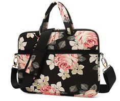 The Rose Laptop Briefcase for Women 13-inch - Laptop Bags Australia Briefcase For Women, Laptop Shoulder Bag, Laptop Briefcase, Macbook Air Case, Macbook Air Pro, Shoulder Messenger Bag, Laptop Accessories, Handbags For Men, The Rose