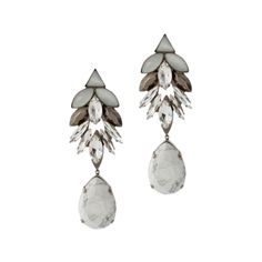 BRIGHT AND WHITE WHAT IT IS: Glamorous chandelier earrings combining crystals, stones, and an antique silver-tone finish. WHY IT’S SPECIAL: This bold retro style recalls old-Hollywood glamour Clip closures for convenience GOOD TO KNOW: White Handcrafted Antique Silver-tone finishLength: 3 ½"Width: 1 ¼" WHY WE LOVE SORRELLI: Sorrelli is a family brand of two generations of female jewelers that design their pieces in their own studio in rural Pennsylvania. This small-scale approach has a positive impact on the environment, as does their lifetime guarantee to fix anything that breaks. Glamorous White Metal Chandelier Earrings, Glamorous Chandelier, Chandler Earrings, Rural Pennsylvania, Family Brand, Old Hollywood Glamour, Crystals Stones, Antique Finish, Hollywood Glamour