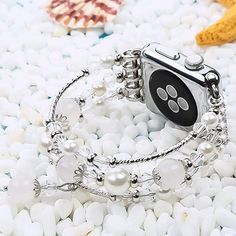 SPECIFICATIONS Model Number: For Apple Watch SE 6 5 4 3 2 1 Item Type: Watchbands Condition: New without tags Clasp Type: Elastic buckle Band Material Type: Agate Band Length: Other Diamond Jewelry Strap For Apple Watch 7 41mm 45mm Band 38/42mm Women Pearl Elastic Belt For iWatch Bands SE 6 5 40/44mm Bracelet Kindly Notice: The recommended wrist size is between 5.7 inches to 6.9 inches; It can't be adjusted, for larger or smaller wrists, maybe it works too tighten or loose; so please measure you Adjustable White Bracelet Strap Apple Watch Band, Adjustable White Apple Watch Bracelet Strap, Adjustable White Watch With Bracelet Strap, Adjustable White Watch Bracelet Strap, White Adjustable Bracelet Strap Watch Accessories, Apple Watch 7, Apple Watch Bands Women, Apple Watch Sizes, Apple Cases