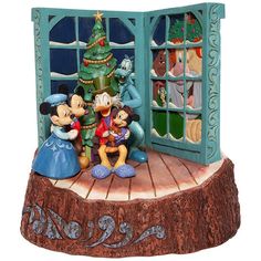 Disney's Mickeys Christmas Carol 6007060 Figurine by Jim Shore Mickey's Christmas Carol, Jim Shore Disney, Mickeys Christmas Carol, A Christmas Carol, Disney Figurines, Disney Traditions, Scrooge Mcduck, Mickey Christmas, Mickey Mouse Christmas