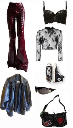 Måneskin Concert Outfit Ideas, Glamrock Aesthetic Clothes, Rock Star Gf Aesthetic Outfit, Outfit Ideas Rockstar Gf, Rock Star Halloween Costumes For Women, Pink Rockstar Outfit, 70s Rockstar Aesthetic Outfits, Falling In Reverse Concert Outfits, Rockstar Gf Clothes