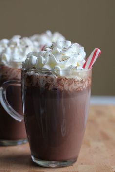 *I haven't tried it yet but you could probably sub almond milk here too Hazelnut Hot Chocolate, Holiday Cooking Christmas, Peppermint Hot Chocolate, Cocoa Recipes, Malibu Rum, Dessert Party, Chocolate Hazelnut Spread