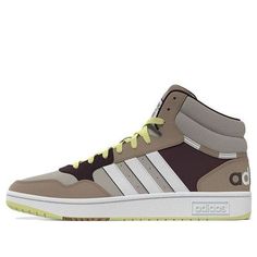 adidas neo Hoops 3.0 Mid FZ6562 (SNKR/Skate/Unisex/Mid Top/Wear-resistant) Sporty Brown Skate Shoes For Sports, Brown Sporty Skate Shoes For Sports, Sporty Brown Synthetic Basketball Shoes, Brown Urban High-top Sneakers For Sports, Brown Athletic Skate Shoes, Urban Brown High-top Sneakers For Sports, Sporty Brown Mid-top Skate Shoes, Casual Brown Adidas Skate Shoes, Urban Brown High-top Sneakers