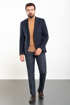 Collection : 2024/2025 spring/summer🔆Product : New Collection Oliver Slim Fit Navy BlazerColor: NavyAvailable Size : 46-48-50-52-54-56Material Content: %55 Cotton, %45 Polyester Modern Spring Suits With Welt Pockets, Modern Business Casual Suits For Spring, Spring Modern Suits With Welt Pockets, Casual Business Suits For Fall, Tailored Casual Suits For Business Casual, Casual Tailored Suits For Business Casual, Casual Tailored Business Suits, Casual Business Casual Suits For Winter, Casual Tailored Winter Suits