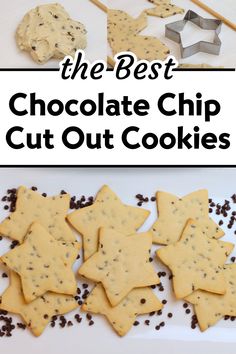 the best chocolate chip cut out cookies