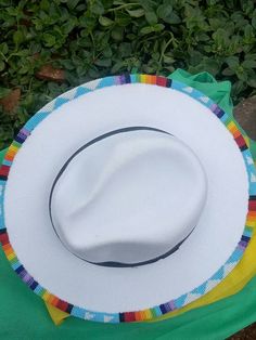 https://www.etsy.com/shop/MariancraftsKE Women Cowboy Hats, Fedora Hat Summer, Beaded Hats, Fedora Fashion, Beaded Hat Bands, Hat Fedora, Hat Bands, Beaded Hat, Fedora Hats