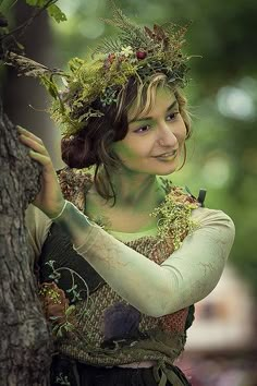 Dryad Fantastikal BRF 2014 Woodland Fairy Costume, Wood Nymphs, Fairy Makeup, Woodland Fairy, Midsummer Nights Dream, Fantasy Costumes, Fairy Costume, Shooting Photo, Fantasy Makeup