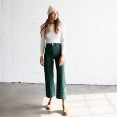 Sailor Pants Outfit, Jesse Kamm Sailor Pant, Retro Fashion Outfits, Jesse Kamm, Worship Team, Senior Photo Outfits, Sailor Pants, Forest Service, Working Class