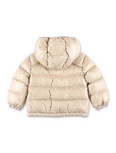 Bluma Jacket By Moncler. Featuring: Crafted From Polyester Cotton Jersey Lining Down-filled Hood Zip Closure Patch Pockets In Synthetic Fabric Elastic Trim On Hood And CuffsComposition: 100% polyamide nylon Beige Nylon Winter Outerwear, Winter Beige Nylon Outerwear, Beige Nylon Puffer Jacket With Padded Collar, Beige Nylon Long Sleeve Puffer Jacket, Beige Nylon Windbreaker For Winter, Nylon Hooded Jacket With Padded Collar, Beige Hooded Puffer Jacket With Double-lined Hood, Beige Hooded Puffer Jacket With Detachable Hood, Beige Nylon Outerwear With Padded Collar