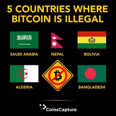 five countries where bitcoin is illegal