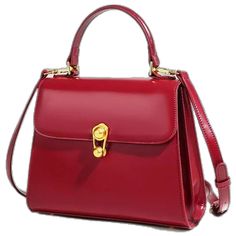 Evening Light Luxury Satchel Shoulder Bag, Elegant Burgundy Shoulder Bag With Large Capacity, High-end Red Box Bag For Shopping, High-end Red Office Bag, High-end Red Satchel Tote, High-end Red Shoulder Bag For Office, Light Luxury Crossbody Box Bag, Red Large Capacity Box Bag For Office, Elegant Single Handle Satchel For Office