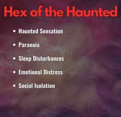 Make someone feel haunted with the Hex of the Haunted. This hex causes the target to feel a constant, eerie presence, leading to fear and paranoia. Black Magic Spell, Revenge Spells, Herbal Magic For Wiccans, Black Magick, Black Magic Spells, Wiccan Altar, Wiccan Spells, Protection Spells, Candle Magic