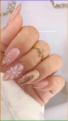 Get inspired with these trendy and vibrant summer nail designs! Discover step-by-step tutorials and tips for a perfect summer manicure. #SummerNailDesigns #SummerNails #SummerNailArt #SummerVibesNails Simply Birthday Nails, Almond Nails Designs Holiday, Xmas Almond Nails, Simple Almond Nails Winter, Christmas Nails Elegant Holidays, Nude Christmas Nails Acrylic, Holiday Nails Inspiration, Nude Xmas Nails, December Nails Christmas Xmas