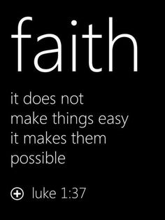 a black and white photo with the words faith on it