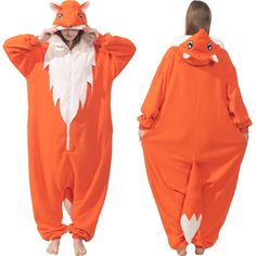 PRICES MAY VARY. FOX COSTUME DETAILS - This Fox Onesie features a hood with eyes, nose, mouth and ears for a lifelike look, and a cute fox tail to complete your fox look, whether it's Halloween or a cosplay party, this Fox Costume will make you a hit and stand out MATERIAL - YEKRUTCOS Fox Onesie is made of thick and soft polar fleece for comfort, warmth and durability to keep you warm on cold days COZY - The Adult FOX Costume comes with Two Pockets for your essentials like a phone, keys, wallet Hooded Onesie For Halloween Pajama Party, Halloween Hooded Onesie For Pajama Party, Casual Winter Onesie For Cosplay, Novelty Winter Onesie For Loungewear, Hooded Onesie For Winter Costume Party, Hooded Onesie For Costume Party In Winter, Winter Hooded Onesie For Costume Party, Winter Costume Party Hooded Onesie, Casual Halloween Onesie For Sleep