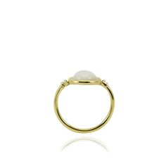 This 'Satellite' ring from our space-inspired collection is carefully set with a beautiful white moonstone. It's handmade in our workshop in Italy from 18k gold vermeil. Perfect to add a classy detail to your daytime outfits or your eveningwear. Please avoid contacts with soaps, detergents, chlorine and any other chemical substance that could alter the original characteristics of your jewel. When it is not worn, keep your jewelry piece in its bag in order to protect it from natural oxidation. Ta Daytime Outfits, Blue Topaz Bracelet, White Moonstone, Italian Jewelry, Cabochon Ring, Summer Earring, Moonstone Jewelry, Shell Earrings, Mens Jewelry Bracelet