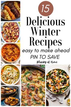 15 delicious winter recipes to make ahead pin to save