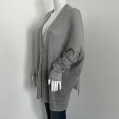 KerismaUS Women's Size S MGray lightweight mohair wool blend cardigan with one snap closure. Good condition. It does have some texture but no big pilling. Please see pictures for details and material content.Shoulder | 28 inches seam to seam straight across back of the sweaterSleeve | 34 inches center back of the sweater to the end of the cuffLength | 33.5 inches center base of the back of the collar to the end of the sweaterPlease note that color may vary a small amount because of my lighting. If you have questions please ask and I would be happy to help! -Michelle Casual Mohair V-neck Outerwear, Spring Mohair V-neck Cardigan, Casual Mohair Outerwear With V-neck, Winter Layering Cardigan, Soft Texture V-neck Cardigan For Layering, Fall Mohair V-neck Outerwear, Mohair V-neck Outerwear For Fall, Casual Mohair V-neck Cardigan, V-neck Mohair Outerwear For Fall