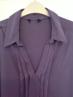 Ladies Dorothy Perkins Purple Lilac V Neck Pleated Front Blouse Top Size 10 - 16 | eBay Ladies Clothing, Purple Lilac, Dorothy Perkins, Blouse Top, Lilac