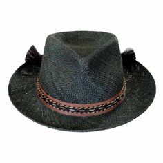 Stunning hand woven bao straw fedora hat. Slightly pinched crown. Ribbon band with braided horsehair overlay and tassels. Turn up edge brim, 3" wide brim. Embossed sweatband. 100% bao Brooklyn Hat, Straw Fedora Hat, Straw Fedora, Horse Hair, Fedora Hat, Turn Up, Wide Brimmed, Fedora, Hand Woven