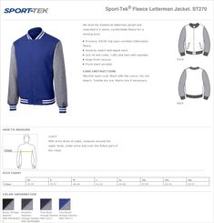 Personalized Sport-Tek® Fleece Letterman Jacket. ST270 can be customized with your choice of print and text. Customizing and creating your own apparel in a few simple steps. Pricing on the listing is for text only but if you want to add a graphic to the text, let me know so I can create a custom listing right away. Looking for a group order, give us the details so a custom listing can be created on etsy. STEP 1: Choose the type of print you would like. 1. Vinyl print - Don't like bling or the sh Varsity Jacket With Letter Print For Sports Season, Crew Neck Varsity Jacket With Letter Print For Sports, Sports Season Varsity Jacket With Letter Print, Sports Season Outerwear With Letter Print And Baseball Collar, Team-colored Varsity Outerwear With Letter Print, Letterman Jacket, Glitter Print, Custom Made, Types Of Printing