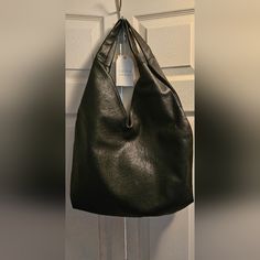 Black Faux Leather Hobo 15 W X12 H X 3d Strap Drop 10" Magnetic Closure Shopping Hobo Shoulder Bag With Snap Closure, Versatile Black Bag With Magnetic Closure, Black Bags With Magnetic Closure For Everyday Use, Shopping Faux Leather Hobo Bag, Black Faux Leather Hobo Bag Tote, Faux Leather Hobo Bag For Shopping, Black Shoulder Bag With Magnetic Closure, Black Faux Leather Bag With Snap Closure, Everyday Black Shoulder Bag With Magnetic Closure