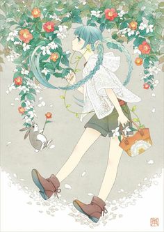 Girl With Blue Hair, 다크 판타지, 5 Anime, I Love Anime, 영감을 주는 캐릭터, Wonderful Things, An Anime