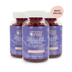 SAVE 13% PLUS FREE SHIPPING/ Say hello to your body's new BFF! Your daily wellness gummy has a blend of organic ACV  and other superfoods that support detoxification*, weight loss*, & digestive health*.  Experience all of the amazing benefits of an Apple Cider Vinegar shot. Now, in a unique daily gummy. IMPROVE DIGESTION BOOST IMMUNITY, SLIM DOWN ENHANCE ENERGY, DETOX HEART HEALTH LESS THAN 1G SUGAR PER GUMMY GLUTEN-FREE VEGAN (NO GELATIN!) ORGANIC INGREDIENTS MADE