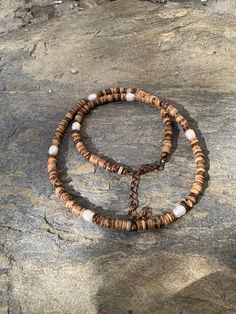 This necklace is made of wood, freshwater pearls and copper. Length- 49,5 cm + 5 cm chain Necklace Wood, Wooden Bead Necklaces, Mens Necklace, Wood Bead Necklace, Wooden Necklace, Unisex Necklace, Men's Necklace, Beads Necklace, Wooden Beads