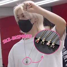 Inspired by the matching necklaces recently worn by Hyunjin and Felix ♡ .: 1pc adjustable necklace .: Size approx. 40cm + 5cm *Video credits to @hyunlixir on TikTok Please check out my other listings for more Kpop-inspired designs. I do custom orders so message me if you're interested in a certain idol/ group :) Black Kpop Style Necklace For Gift, Harajuku Style Choker Necklace As Gift, Hyunlix Couple, Pop Jewelry, Jewels Diy, Cute Kpop, Things I Need To Buy, Couple Necklace, Jewelry Cute