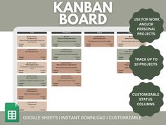 the kanban board is designed to help students learn how to use their own tools