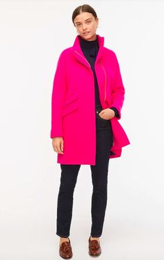 J Crew Cocoon Coat, Stadium Blankets, Cocoon Coat, Crew Clothing, Men's Suits, Women's Coats & Jackets, Women's Coats, Outerwear Women, Ladies Day