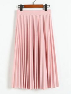 Portrait of a picture displaying Women’s Maxi Pencil Skirts High Waist Pleated Skirt product. Elegant Summer Pleated Pencil Skirt, Feminine Pleated Party Skirt, Elegant Pink Midi Pleated Skirt, Trendy Flared Maxi Skirt With Lining, Elegant Pink Mini Pleated Skirt, Trendy Pink Pencil Skirt, Feminine Solid Color Midi Skirt, Trendy Long Denim Skirt, Trendy Pleated Party Skirt