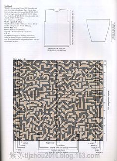 an image of a book with instructions on how to use the pattern