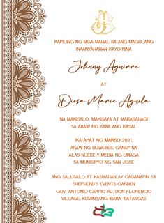 #weddinginvitations #traditional #wedding #invitation #philippines #tagalog Tagalog Invitation Wedding, Wedding Invitation Content Philippines, Filipino Themed Invitation, Filipiniana Wedding Theme Invitation, Filipino Themed Wedding Invitation, Filipiniana Invitation, Filipino Invitation, Monetary Gift Wording Wedding, Filipino Wedding Invitation