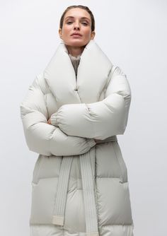 Description: When the cold day hits, you’ll barely even notice. This coat is made to an high-fashion pastel beige color fitted silhouette, and filled with goose down for added warmth. You will be nice and warm, stylish, wrap it up. Product Details: Filling: 90% pure white goose down, 10% white feather Lined for comfort Down filled collar Please note: product color may slightly vary due to photographic lighting sources or your monitor settings. Detachable belt Snap button closures One inner chest Pastel Beige, Trendy Date Night Outfit, White Goose, White Feather, White Feathers, Quilted Coat, Be Nice, Night Outfits, Pure White