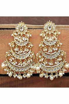 Buy Fashion Earrings Online Kundan Jhumka Earrings, Bridal Earrings Chandelier, Hair Jewellery, Chandbali Earrings, Traditional Earrings, Kundan Earrings