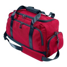 "This Lands' End Travel Carry-On Duffle Bag is your go-to travel companion. From the gym to the office to overnight — whatever your destination, a duffle is the perfect way to get your belongings there with you. This Lands' End Travel Carry-On Duffle Bag is your go-to travel companion. From the gym to the office to overnight — whatever your destination, a duffle is the perfect way to get your belongings there with you. FEATURES Removable, padded shoulder strap Water-repellant design Extra wide o Functional Red Shoulder Bag For Travel, Large Capacity Red Shoulder Bag For Travel, Functional Red Shoulder Bag For On-the-go, Red Duffle Bag With Luggage Sleeve For Weekend Trips, Red Duffle Bag With Luggage Sleeve For Travel, Red Rectangular Travel Luggage, Red Travel Duffle Bag With Luggage Sleeve, Red Functional Shoulder Bag For Outdoor Activities, Functional Red Luggage For Travel