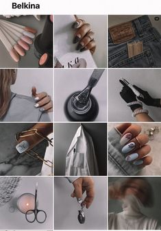 Instagram Page Ideas, Instagram Nail Page Ideas, Nail Tech Quotes, Instagram Feed Planner, Nail Salon Design, Nail Logo, Beauty Marketing, Nail Blog, Minimal Nails