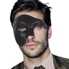 PRICES MAY VARY. Masculine masque mask is made of high quality plastic,it can perfectly adapt to the face,durable and not easy to break Male masquerade mask has approch 20*13cm in length and width,it is worn with ribbon band,which can be adjusted freely，suitable for male Retro masquerade ball mask can be matched with your anything clothes, perfect for halloween,Masquerade Ball,costume cosplay party,theatre production or other special occasions,you will get more compliment Theme party mask can be Mens Masquerade Mask Diy, Mens Masquerade Ball Outfit, Male Masquerade Outfit, Masquerade Outfit Men, Male Masquerade Mask, Mask For Masquerade Ball, Man With Mask, Masquerade Mask Men, Masquerade Ball Outfit