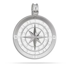 All medallions are custom designed originals with the highest quality .925 sterling, .935 Argentium non-tarnish silver, 10k, 14k, or 18k gold and can be set with a genuine precious stone (your choice of Ruby, Sapphire, or Emerald). SPECIFICATIONS Design Name: Compass Medallion II Pendant Material : Sterling Silver/Yellow Gold/ White Gold Material Purity : .925 / 10K / 14K / 18K Material Color : Yellow/White Manufacturing Process: Investment Casting Finish : High Polish Gemstone: Faceted Gender : Anniversary Medallion Jewelry With Compass Design, White Gold Jewelry With Compass Design, White Gold Compass Design Medallion Jewelry, White Gold Compass Medallion Jewelry, Luxury Compass Medallion Jewelry, Luxury Compass Design Medallion Jewelry, Timeless Silver Jewelry With Engraving Option, Commemorative White Gold Medallion Jewelry, Classic Compass Design Jewelry For Anniversary