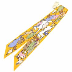 Used Hermes Twilly Scarf Muffler Thousand And One Rabbits Mille Et Un Lapins 2023 H064007s 04 Bouton D’or/Parm/Beige 100% Silk Hermes (Sku: Gzl11wex) === General === Brand : Hermes === Design === Type : Scarf Gender : Women Color : Beige Material : Silk === Size === Size (Lxw) : 85cm X 5cm / 33.46'' X 1.96'' === Included Items === Accessories : Box Accessories Notice : Before Purchasing, Please Refer To The Images Of The Accessories Included With The Item. === Condition === Condition : Opened (N Hermes Twilly Scarf, Hermes Twilly, Hermes Design, 2023 Color, Twilly Scarf, Hermes Accessories, Box Accessories, Twilly, Accessories Box