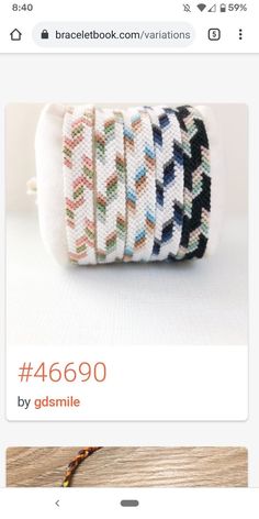 the bracelets are on sale for $ 4, 600 and they have different colors