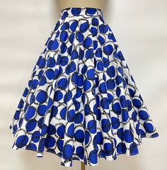 1950s style Full Circle Skirt Details: * Quality Cotton with spandex * Two side pockets * Standard Knee Length  from waist to Hem  28 inch approx Sizes -------Waist (inch） 00        --     24           0          ---    25            2           --     26              4           --    27          6          --     28            8          --     29          10         --    30           12        --     31.5 14          ---   33 16          ---   35.5 18          ---   38 20        ---   40.5 2 Retro Fitted Skirt Bottoms, Retro Fitted Skirt, Retro Fitted Skirt With Pockets, High Waist Retro Pleated Skirt, Retro High Waist Stretch Skirt, Retro Cotton Skirt With Pockets, Retro Pleated Mini Skirt, Retro Blue Lined Skirt Bottoms, Retro Skirted Cotton Bottoms