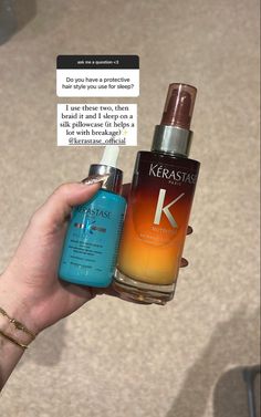 Sephora Hair Products, Kerastase Products, Best Hair Products, Night Hairstyles, Best Hair Care Products, Hair Growing Tips